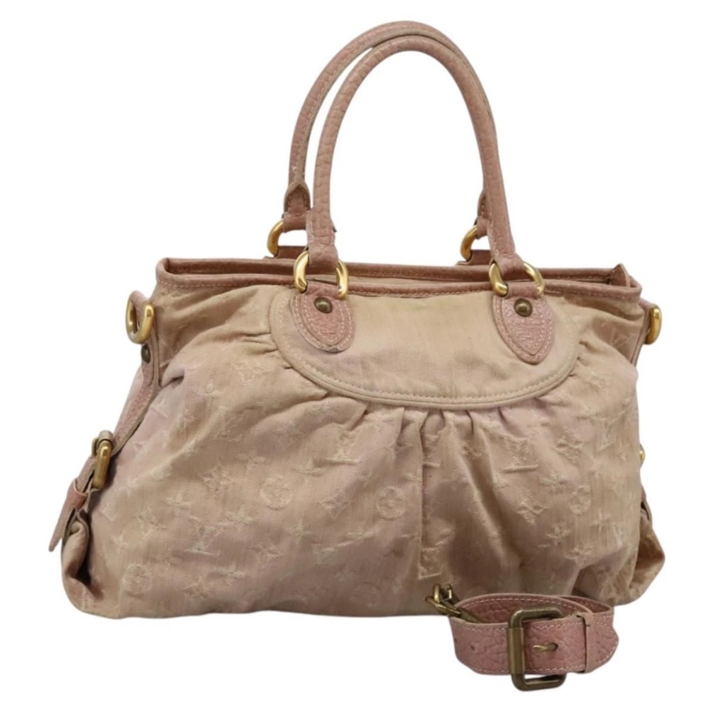 Louis Vuitton Pink denim cabby